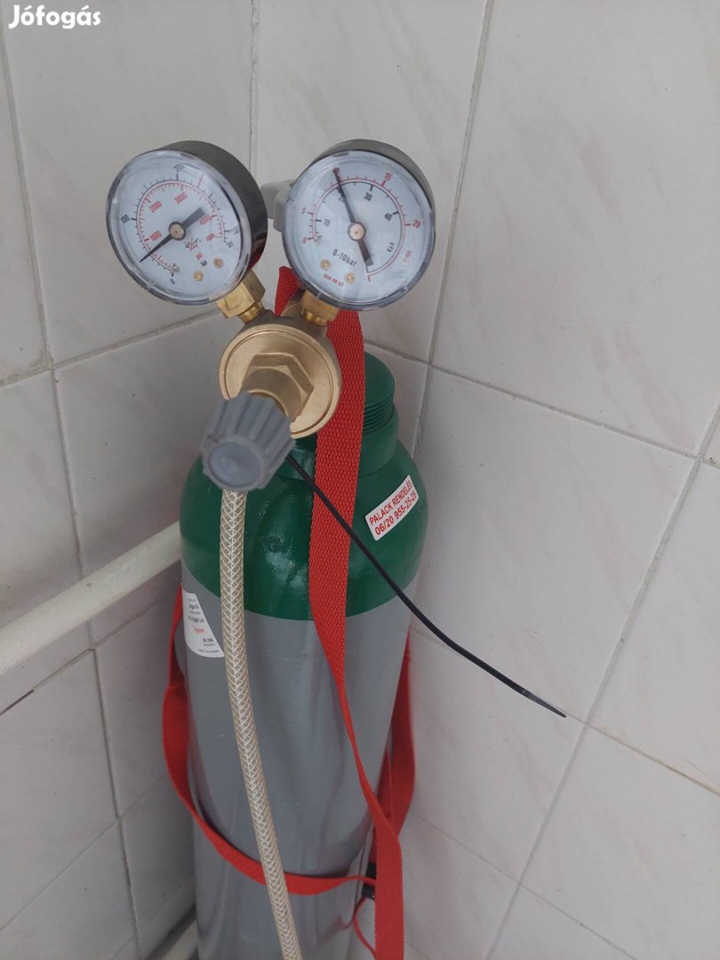 argon palack 10l 200 bár