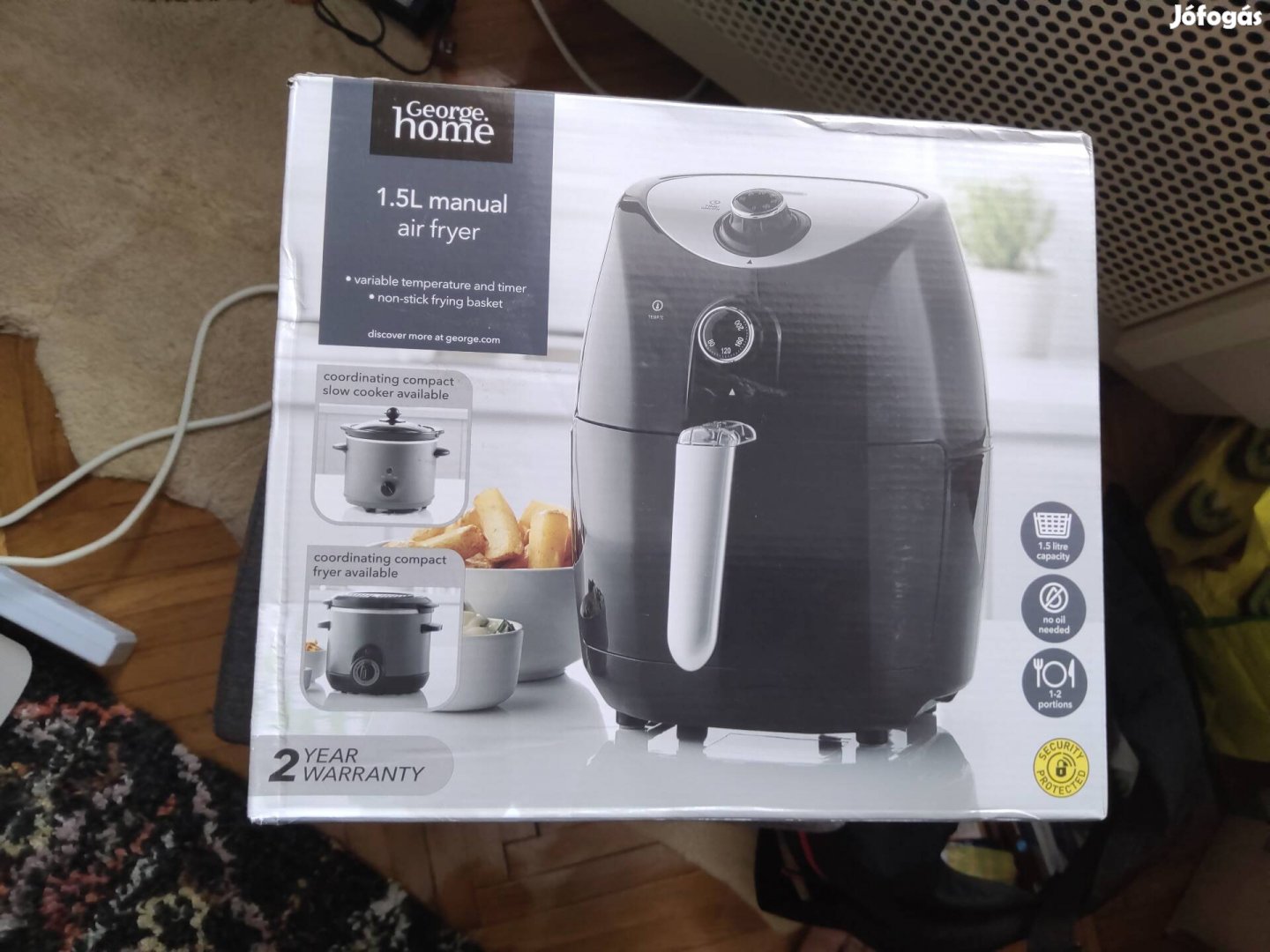 asda home 1.5 l air fryer