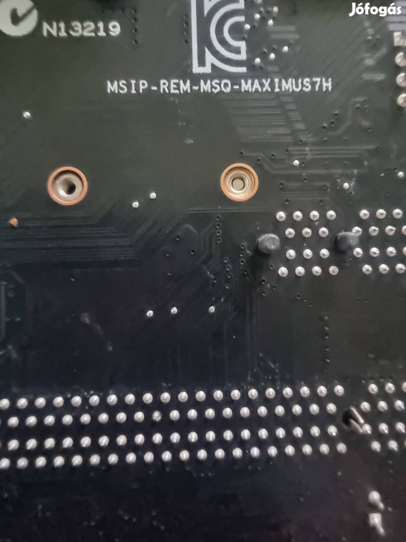asus maximus 7h hibás alaplap