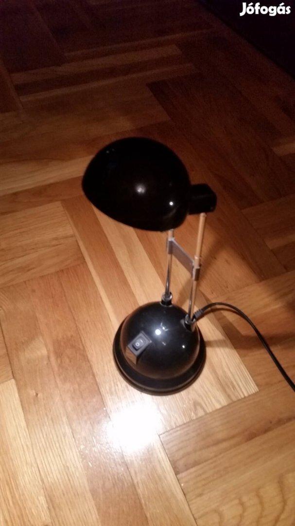 asztali fekete teleszkópos halogén lámpa