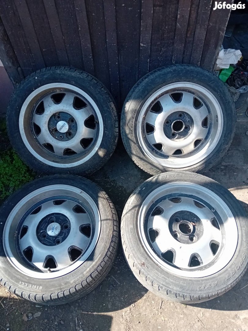 ats aluline 15" 4x100 alufelni  garnitúra eladó!