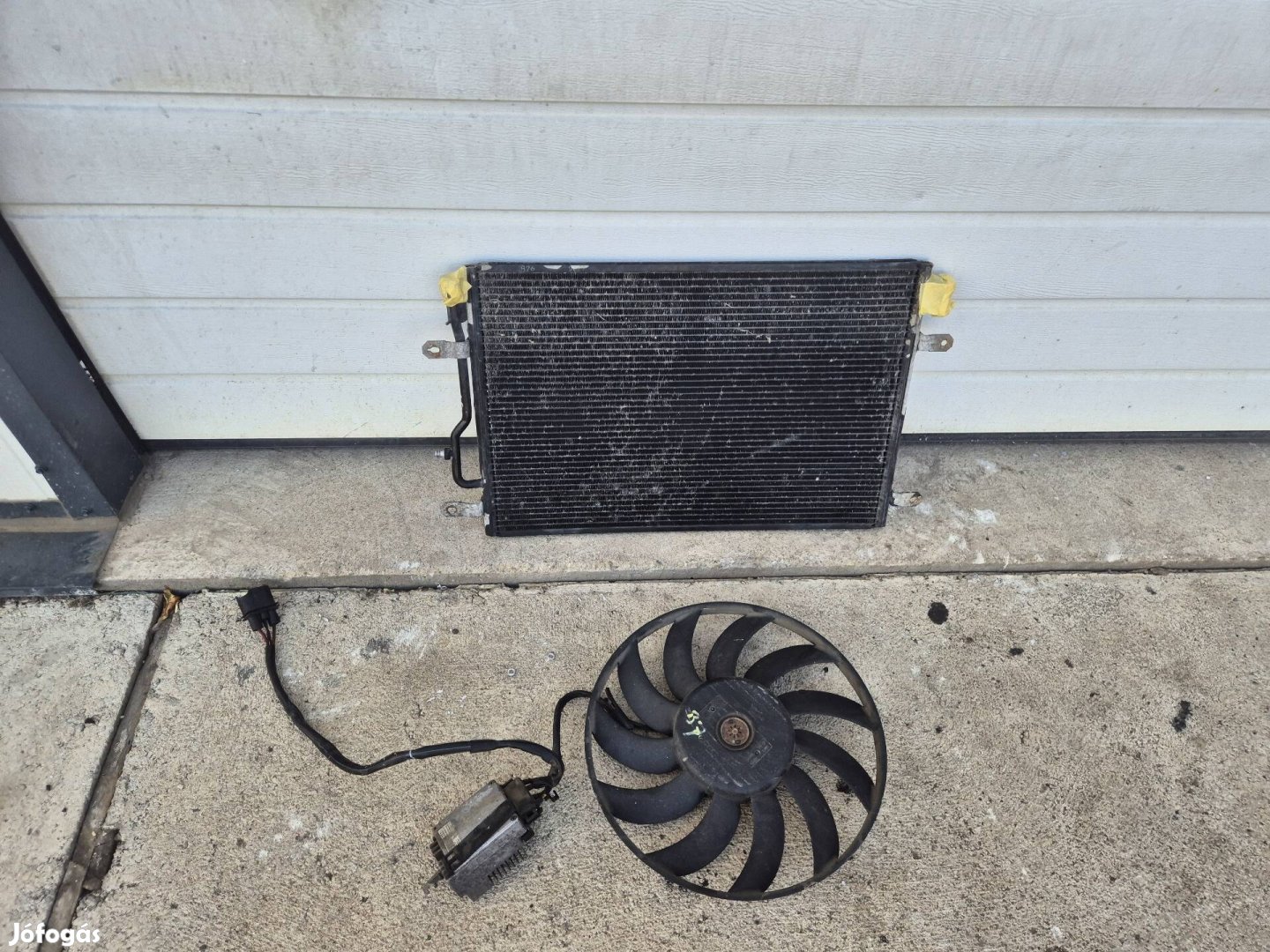 audi a4 b7 ventilátor + szabályzó klimahűtő