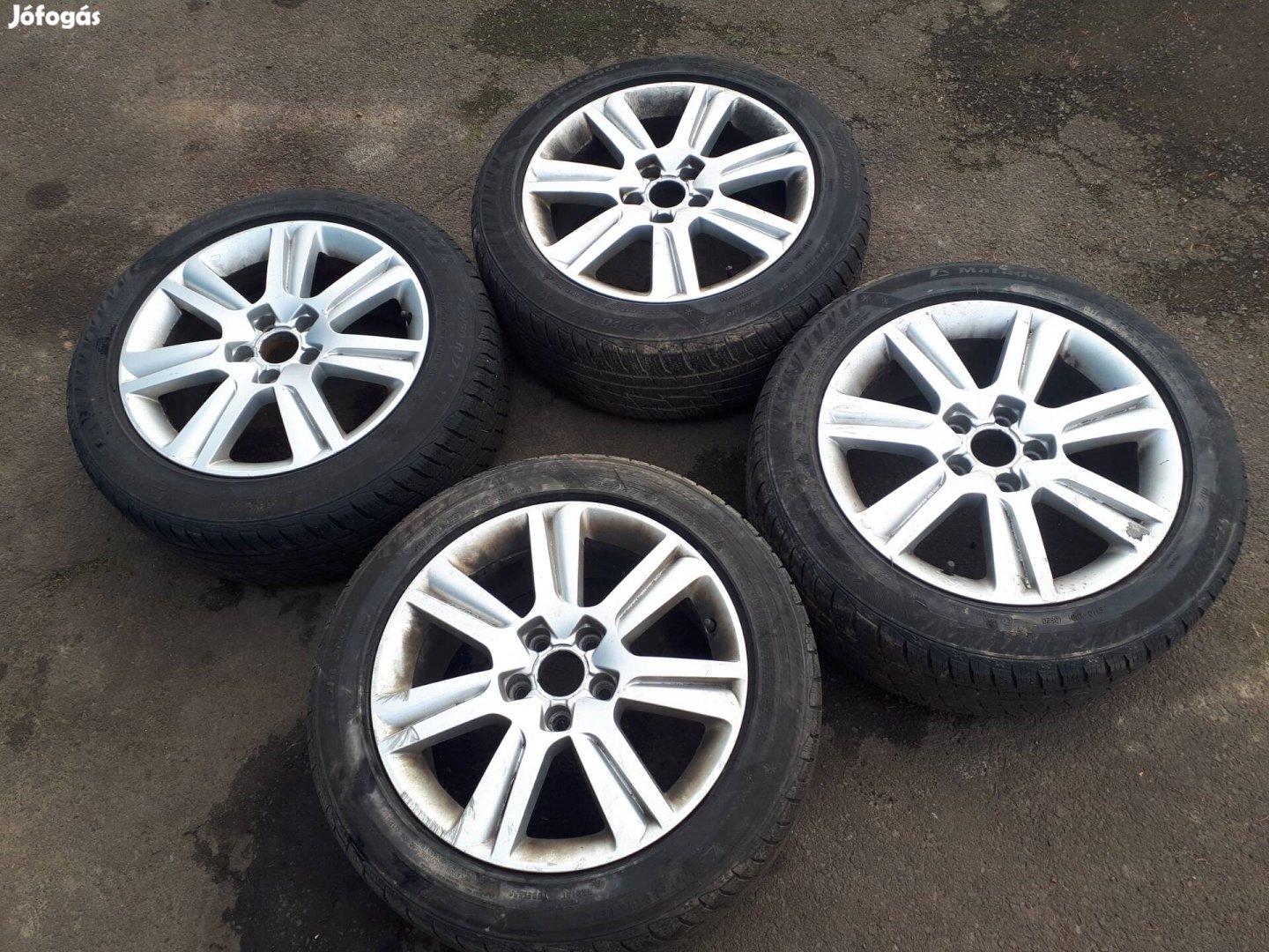 audi a4 b8   17 alufelni 225 50 17 téli gumival 8K0601025B 