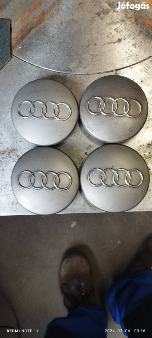 audi gyári alufelni kupak szett 