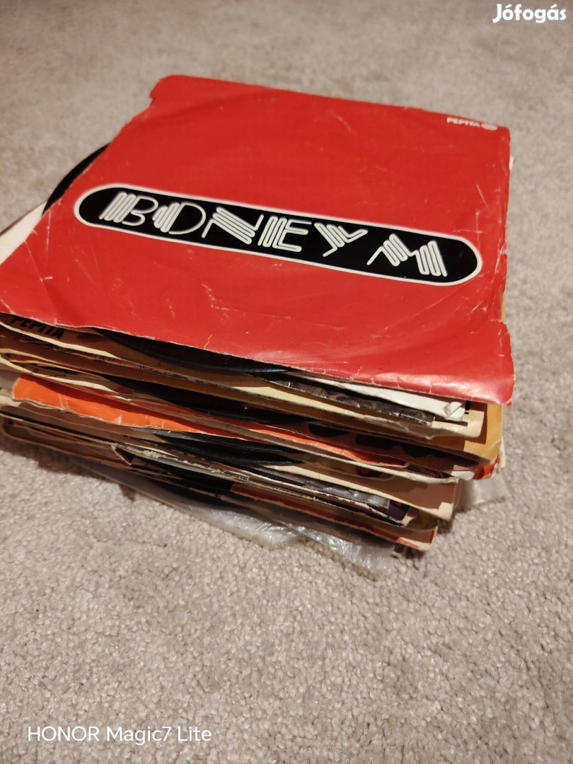 bakelit lemez kicsi 20 db