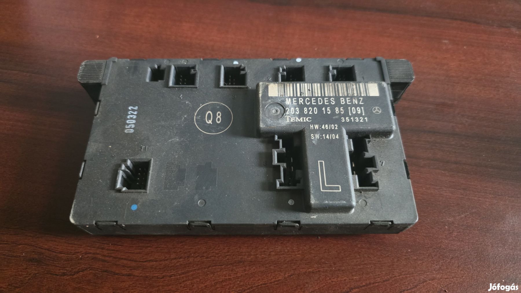 bal első ajtó vezérlő A2038201585 eladó