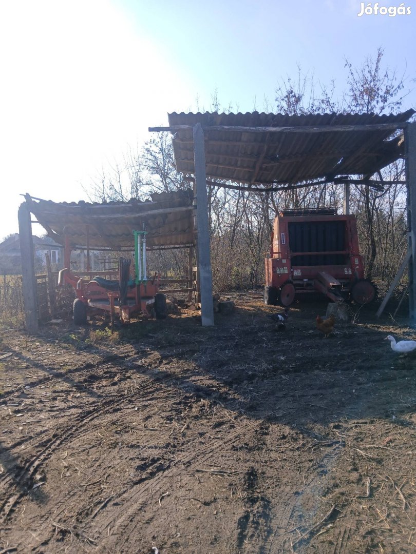 bálázó és csomagoló 