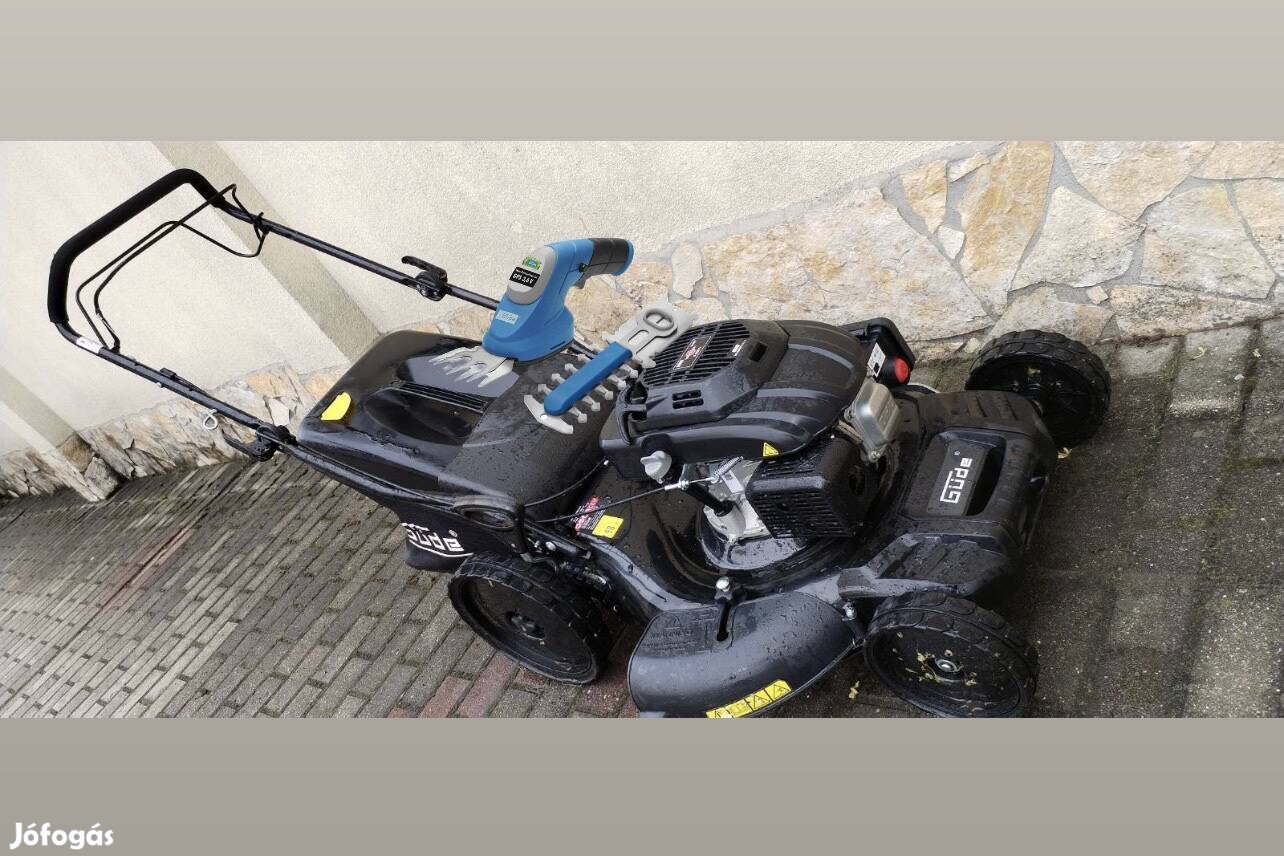 benzines fűnyíró Güde 554.2 R  Ajándék fű- és bokornyíró