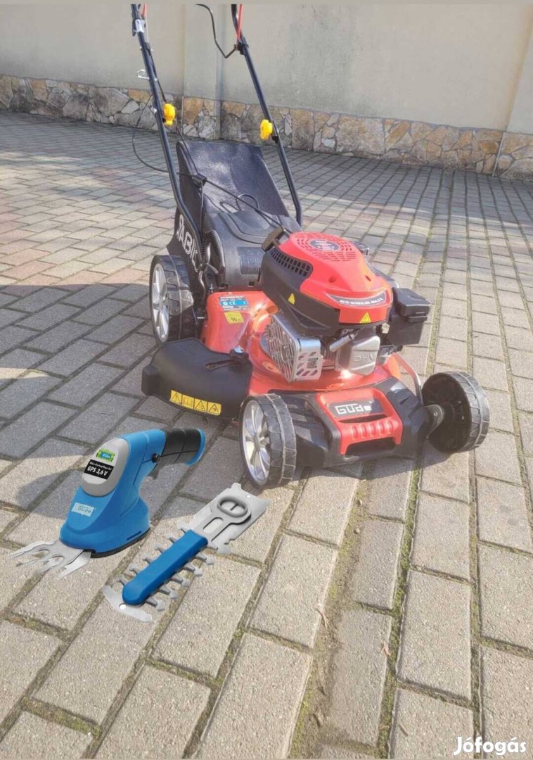benzinmotoros fűnyíró Güde ECO Wheeler 464.2 R Ajándék szegélyvágóval