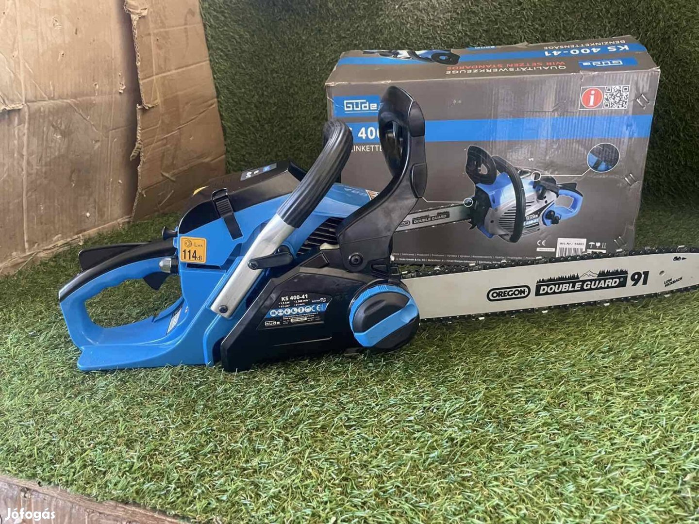 benzinmotoros láncfűrész Oregon lánccal Güde KS 400-41 V