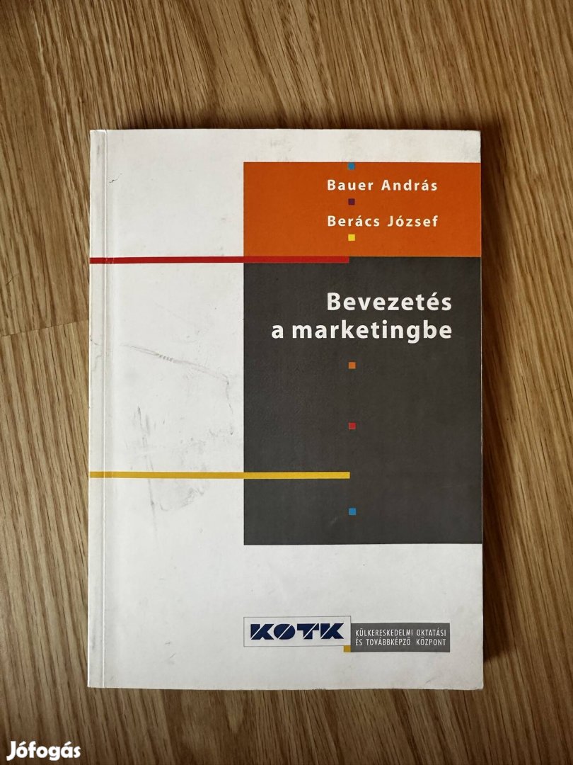 bevezetés a marketingbe Bauer András