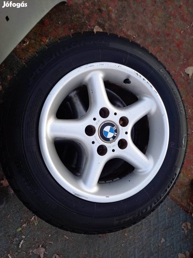 bmw 5x120 alufelni style 18 e34 e36 e39 e46 újszerü gumi