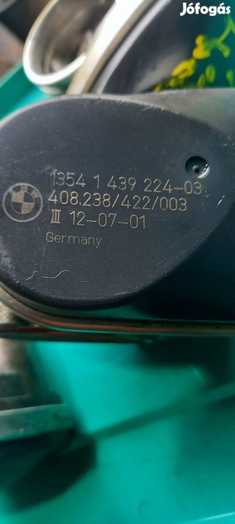 bmw E46 fojtószelepház 