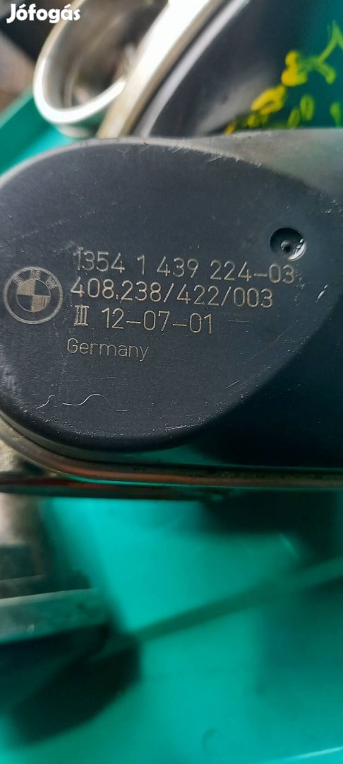bmw E46 fojtószelepház 