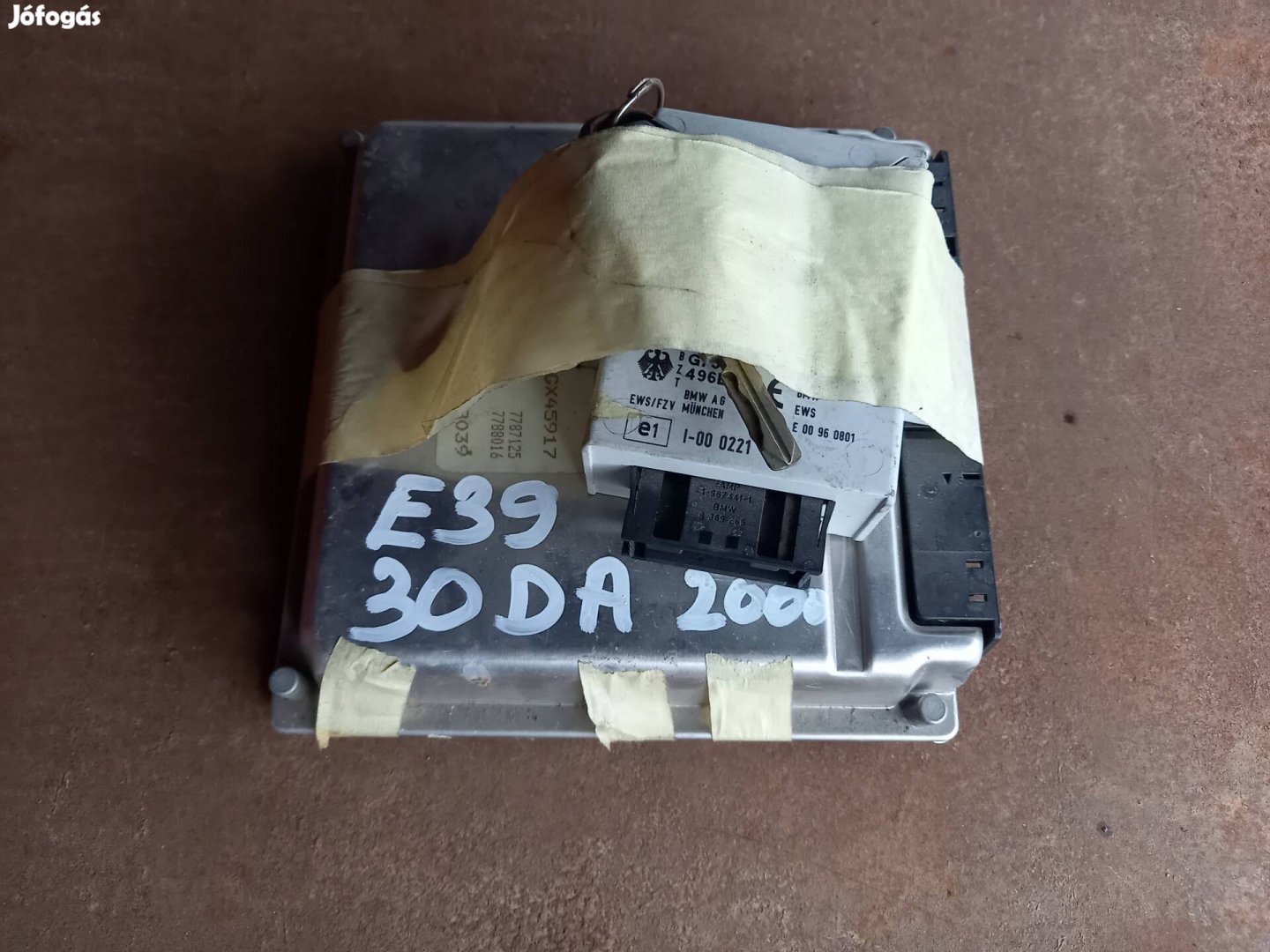 bmw e39 530d motorvezérlö computer ews szett
