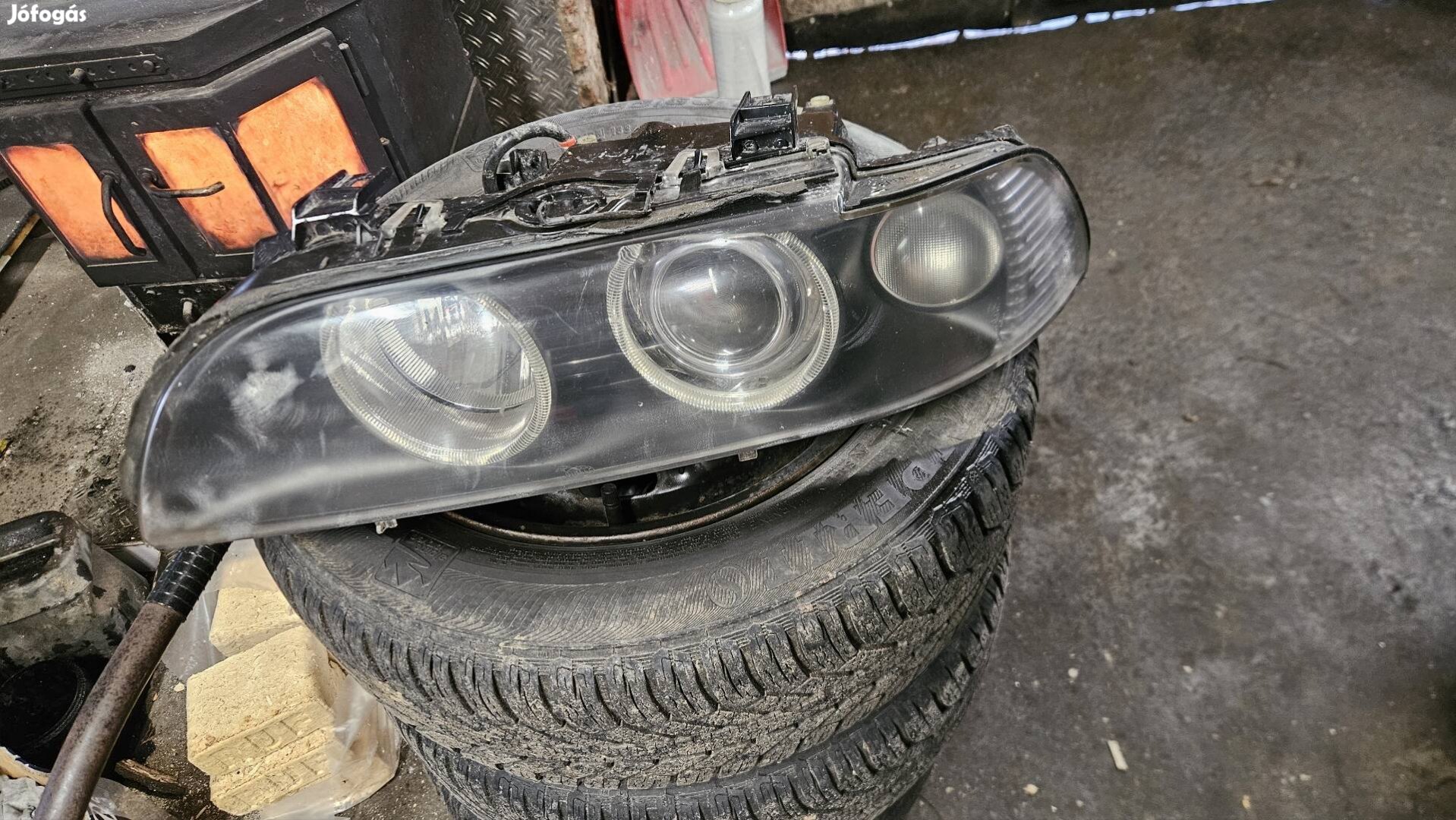 bmw e39 balos xenon angel eyes lampa