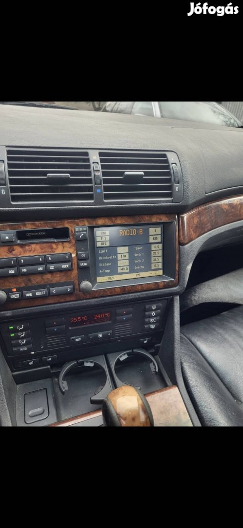bmw e39 kis navi kijelzo 