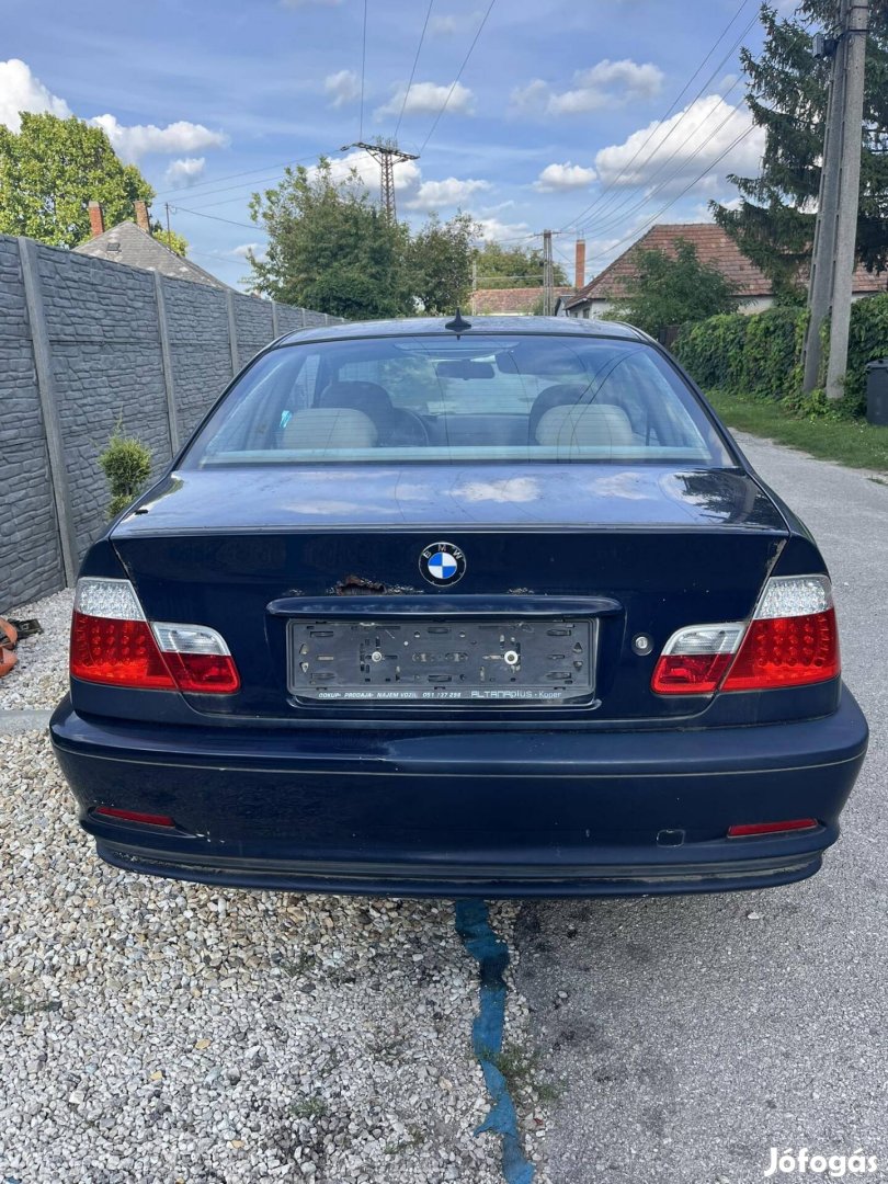 bmw e46 cupe hátsó lökhárító 