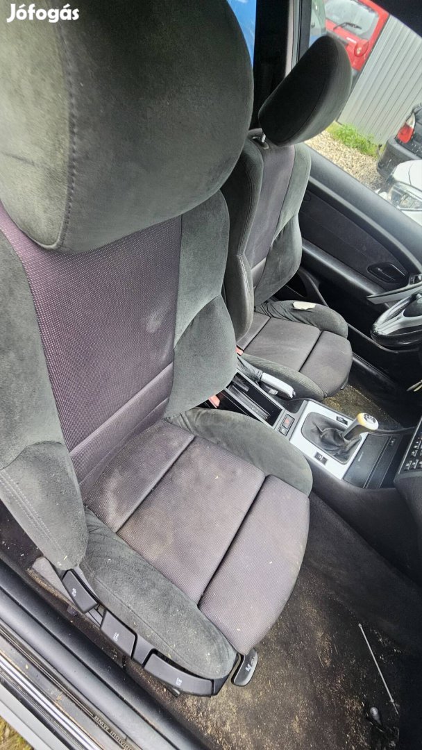 bmw e46 ezüst diszlec szet