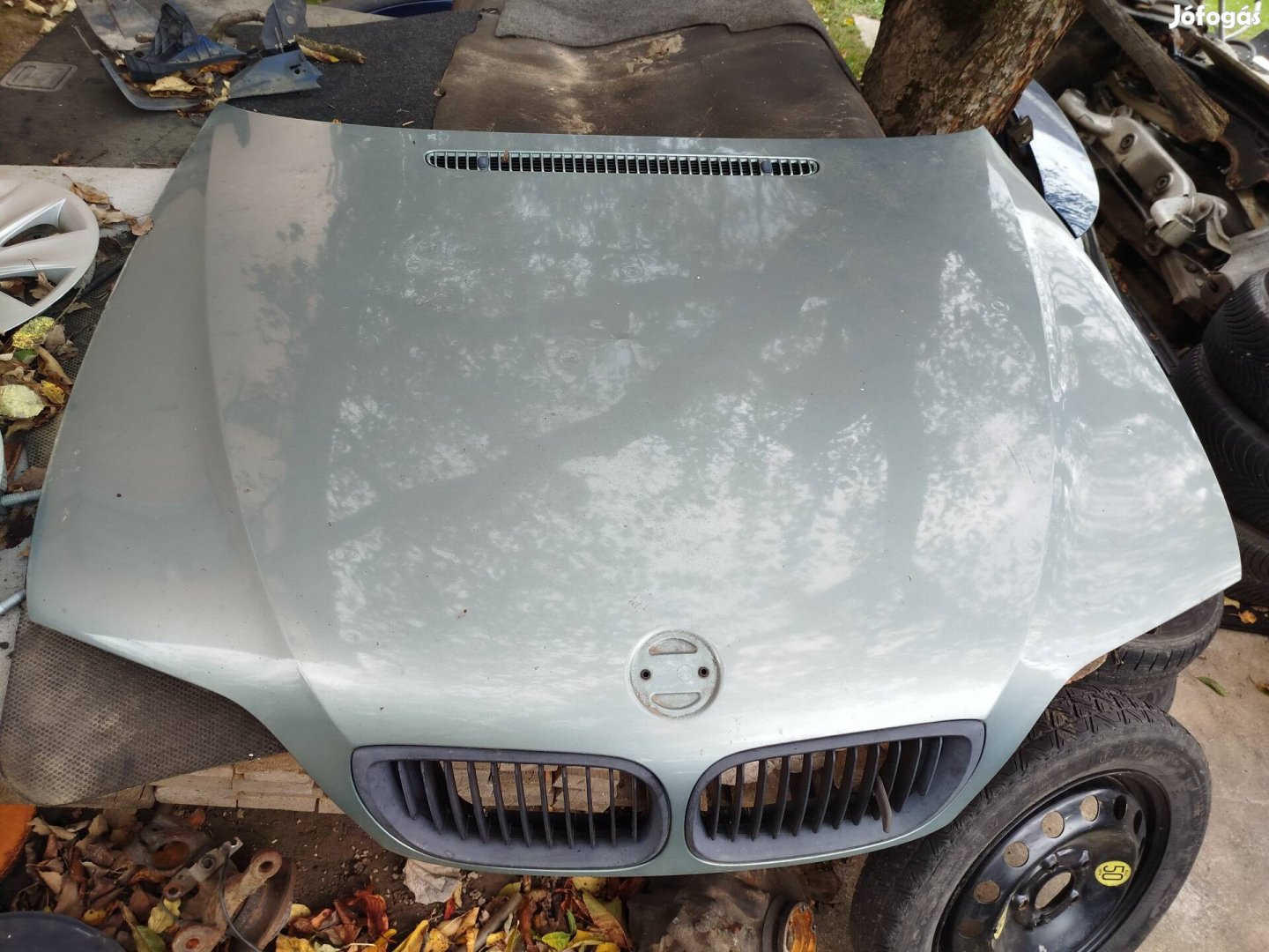 bmw e46 facelift jegvert motorháztető 