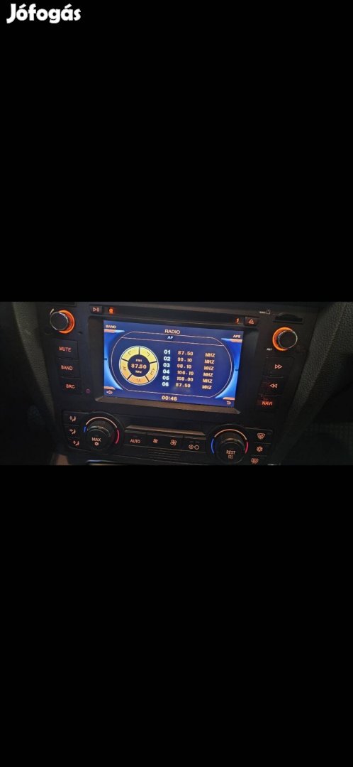 bmw e46 nagy kijelzos magno