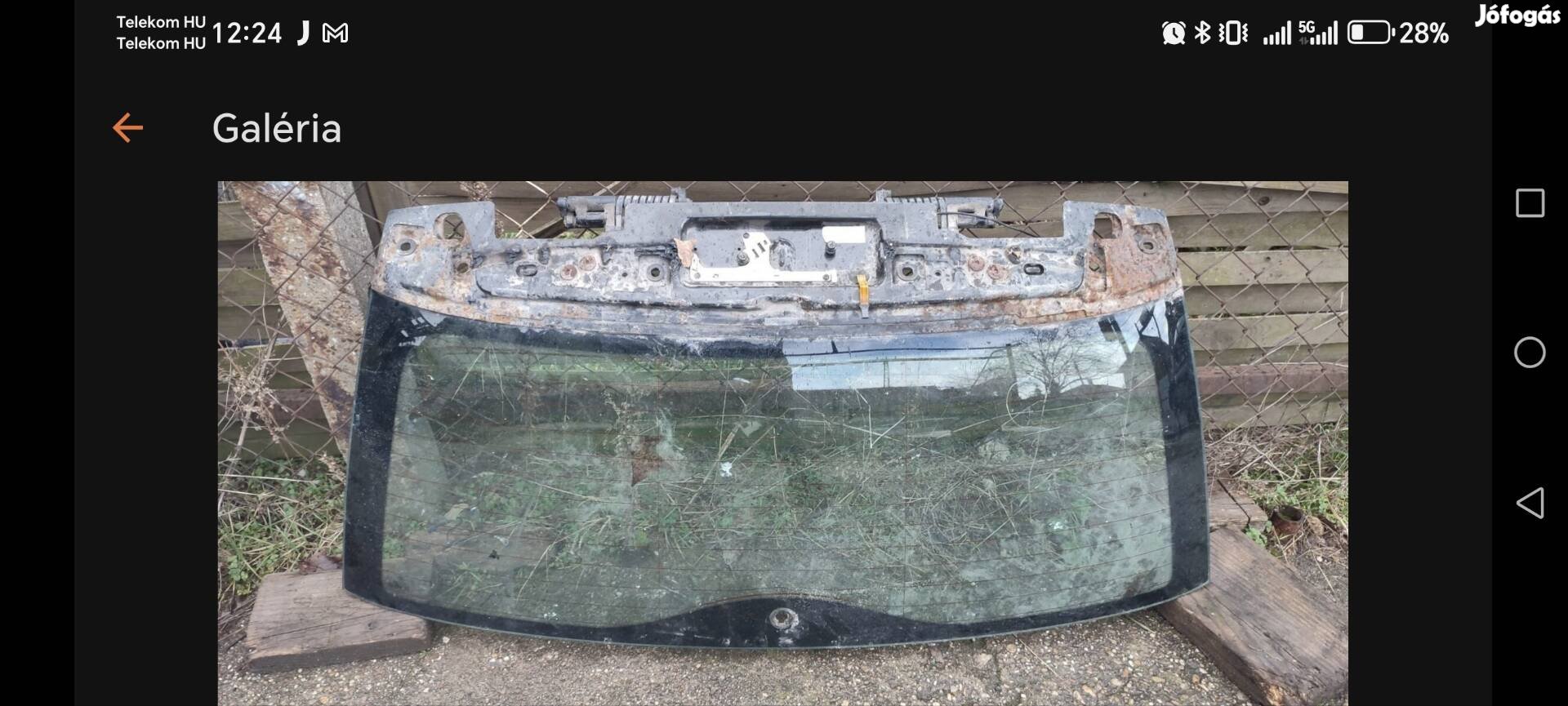 bmw e46 touring hátsó ablak