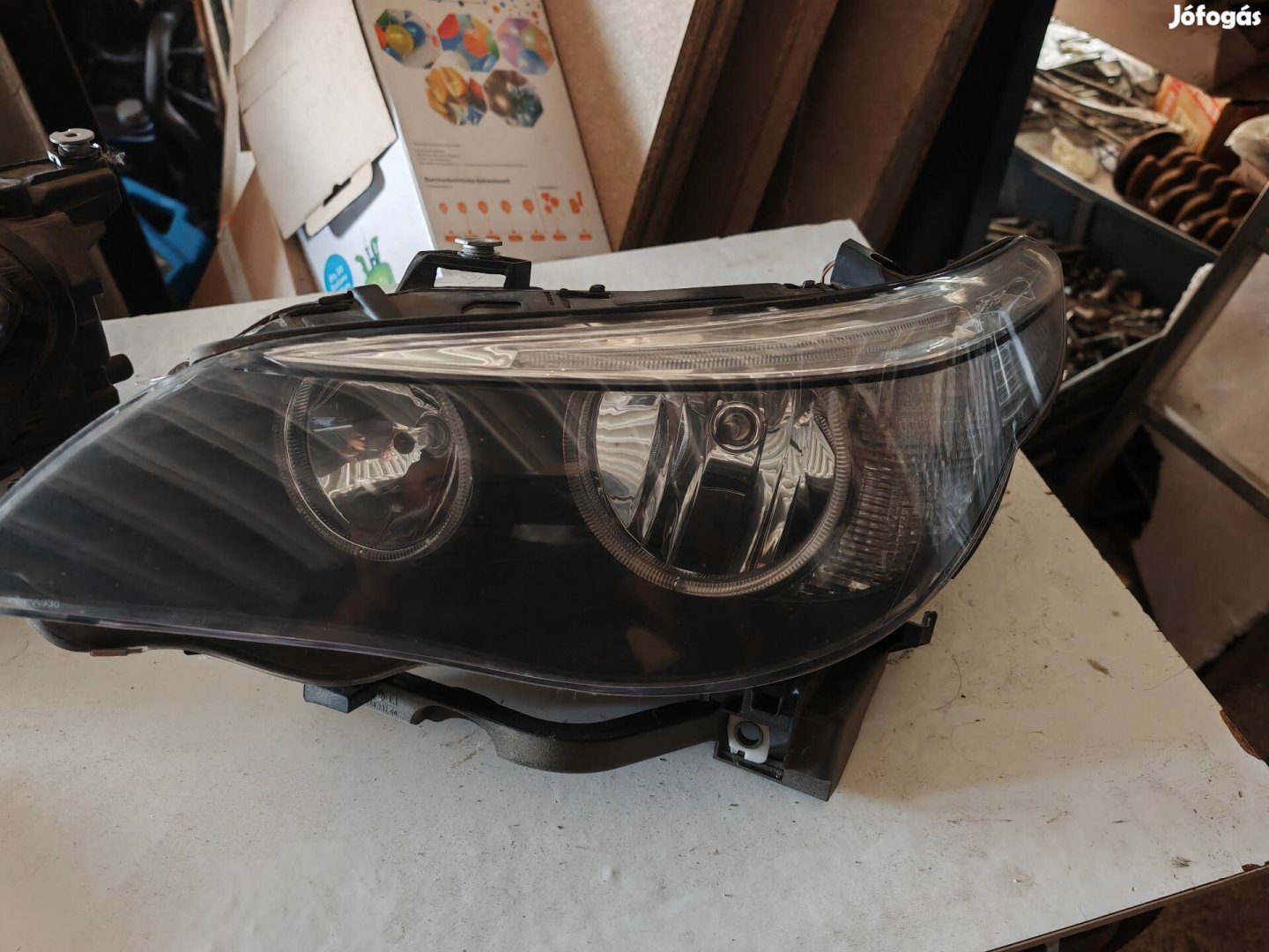 bmw e60 bal első lámpa halogén