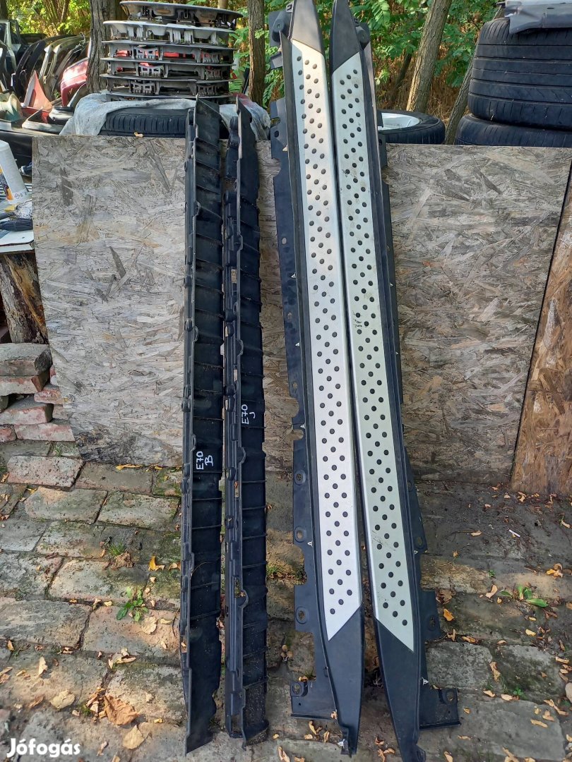 bmw e70 x5 küszöbspoiler takaró sportpakett 
