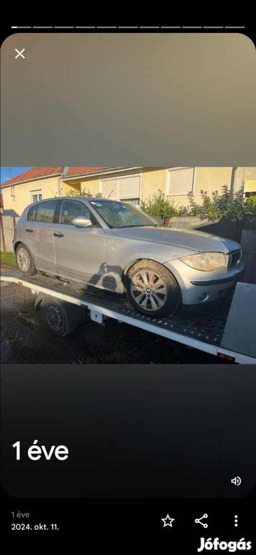 bmw e87 1 es alkatresz
