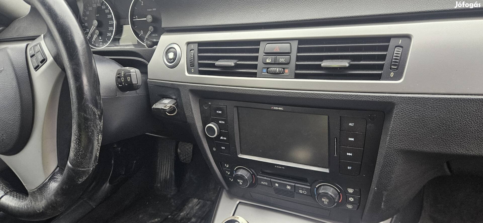 bmw e90 e91 érintős magno