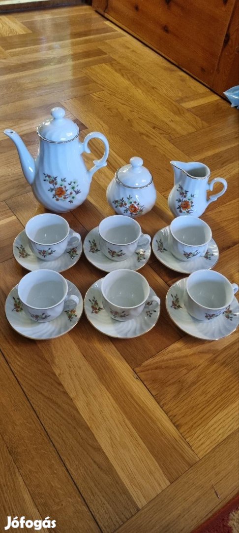 bolgár kávéskészlet