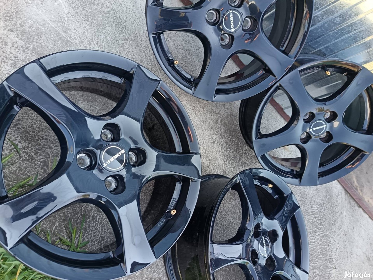 borbet 4x100 16 col alufelni szett 