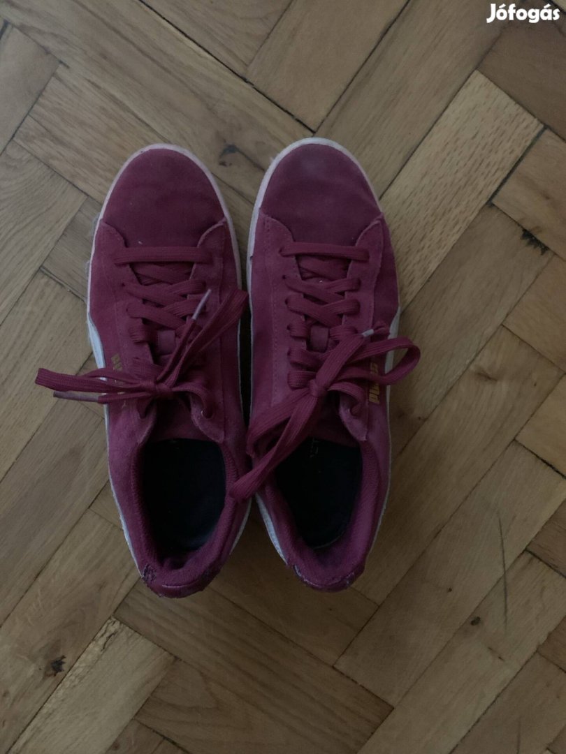 bordó Puma sportcipő 38