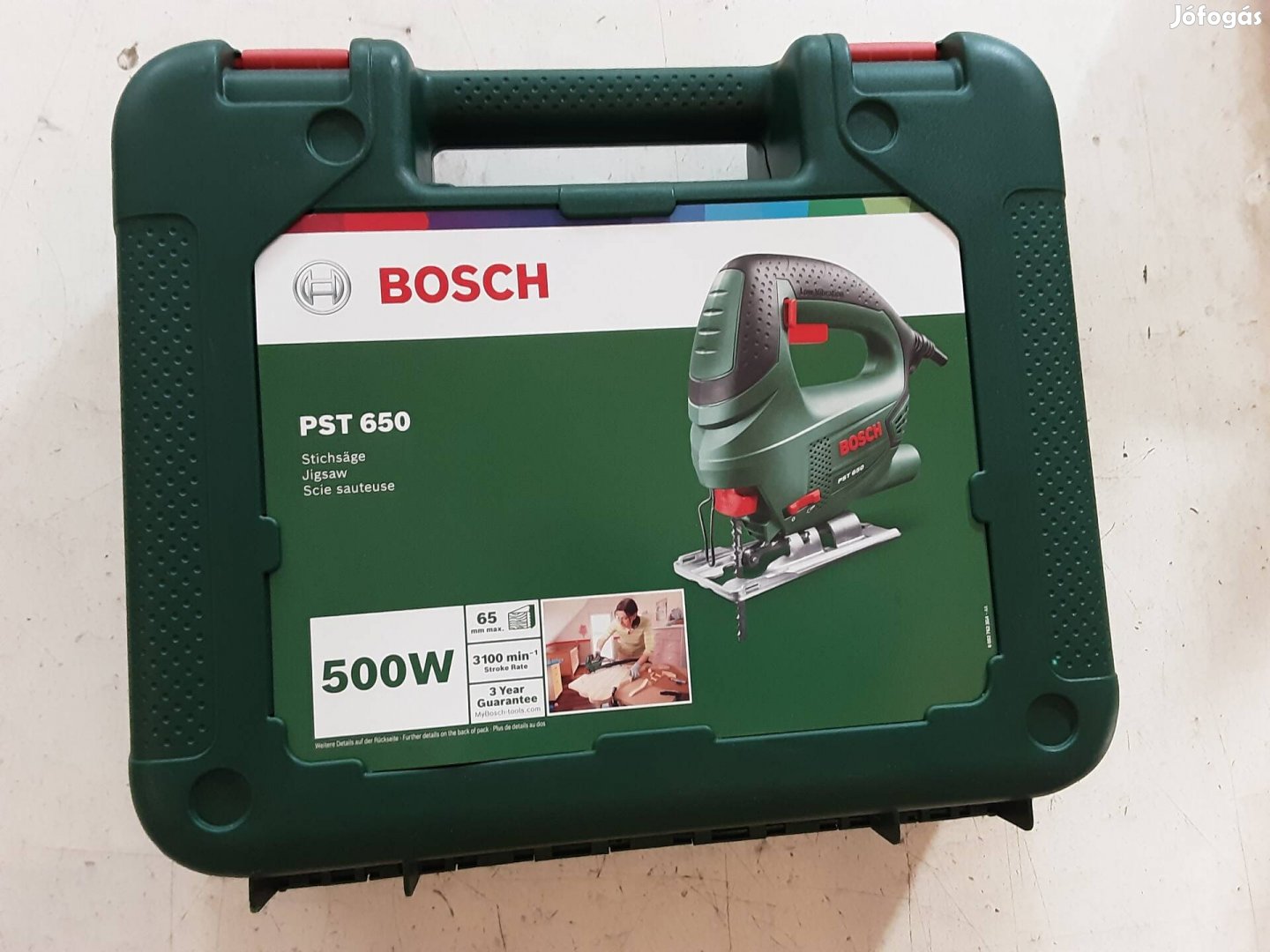 bosch elektromos dekopírfűrész szúró fűrész új