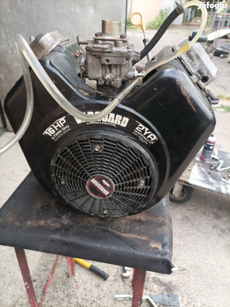 briggs v twin 16le álló motor 
