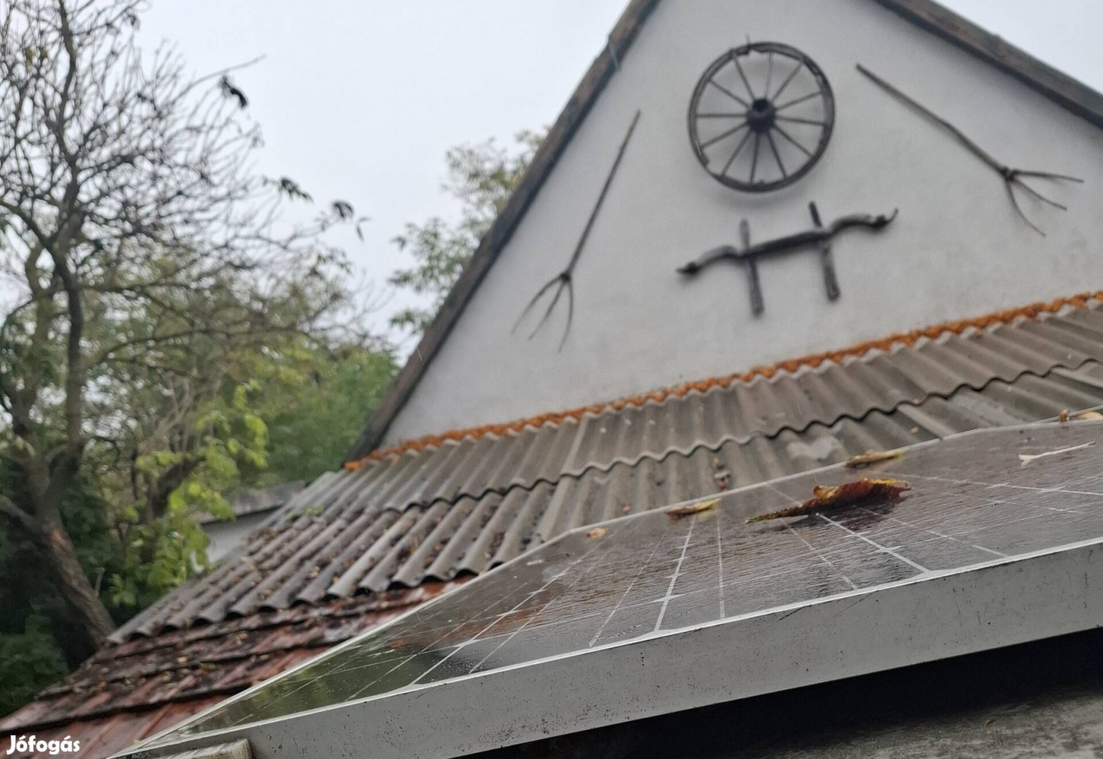 bürstner 400 lakókocsi telepítésre