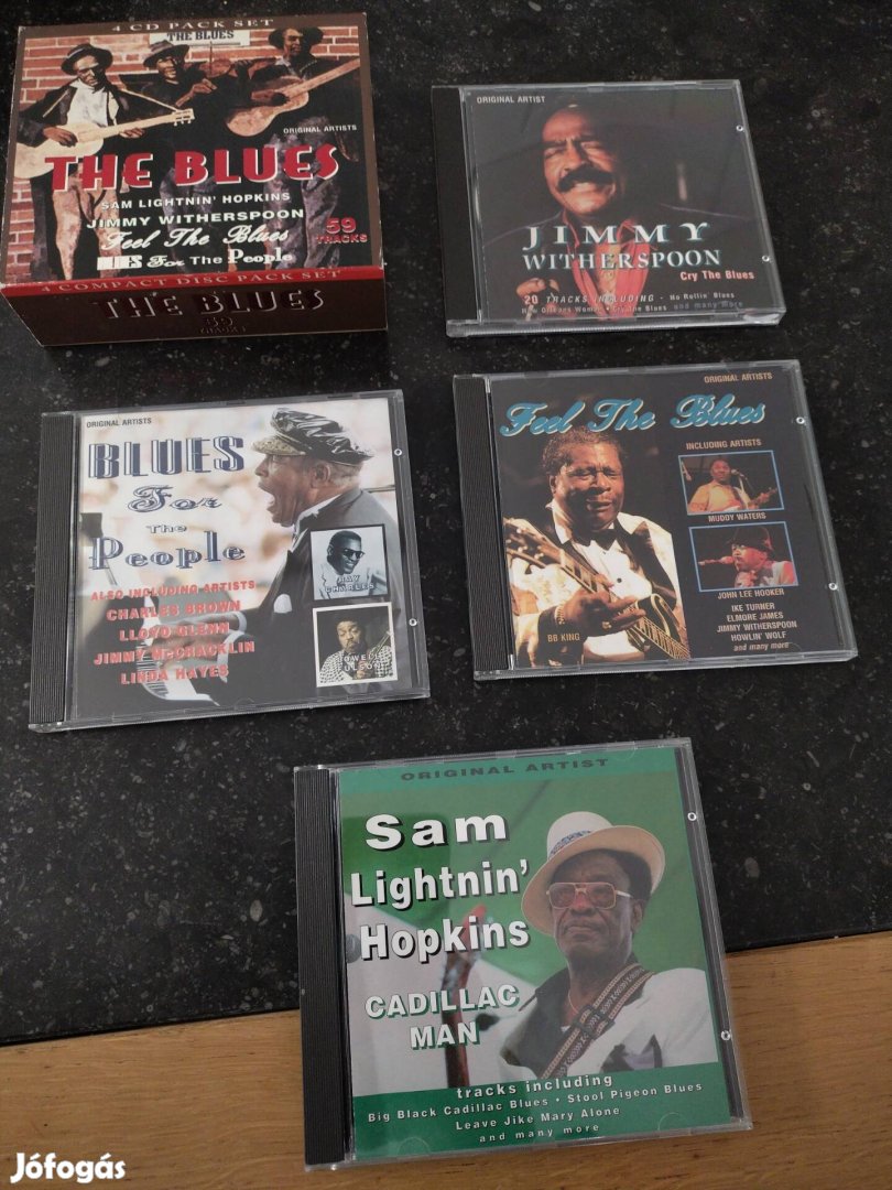 cd lemez, Blues gyűjtemény, 4 cd