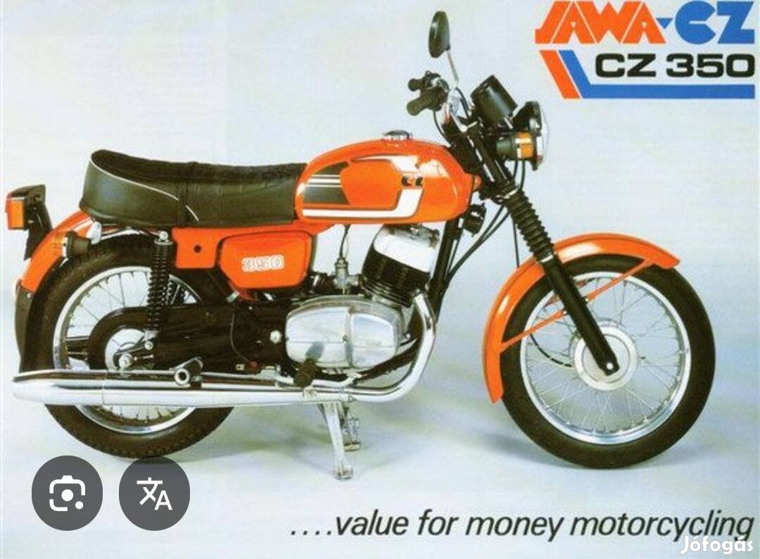 cezet czetka jawa Kipufogó pár 