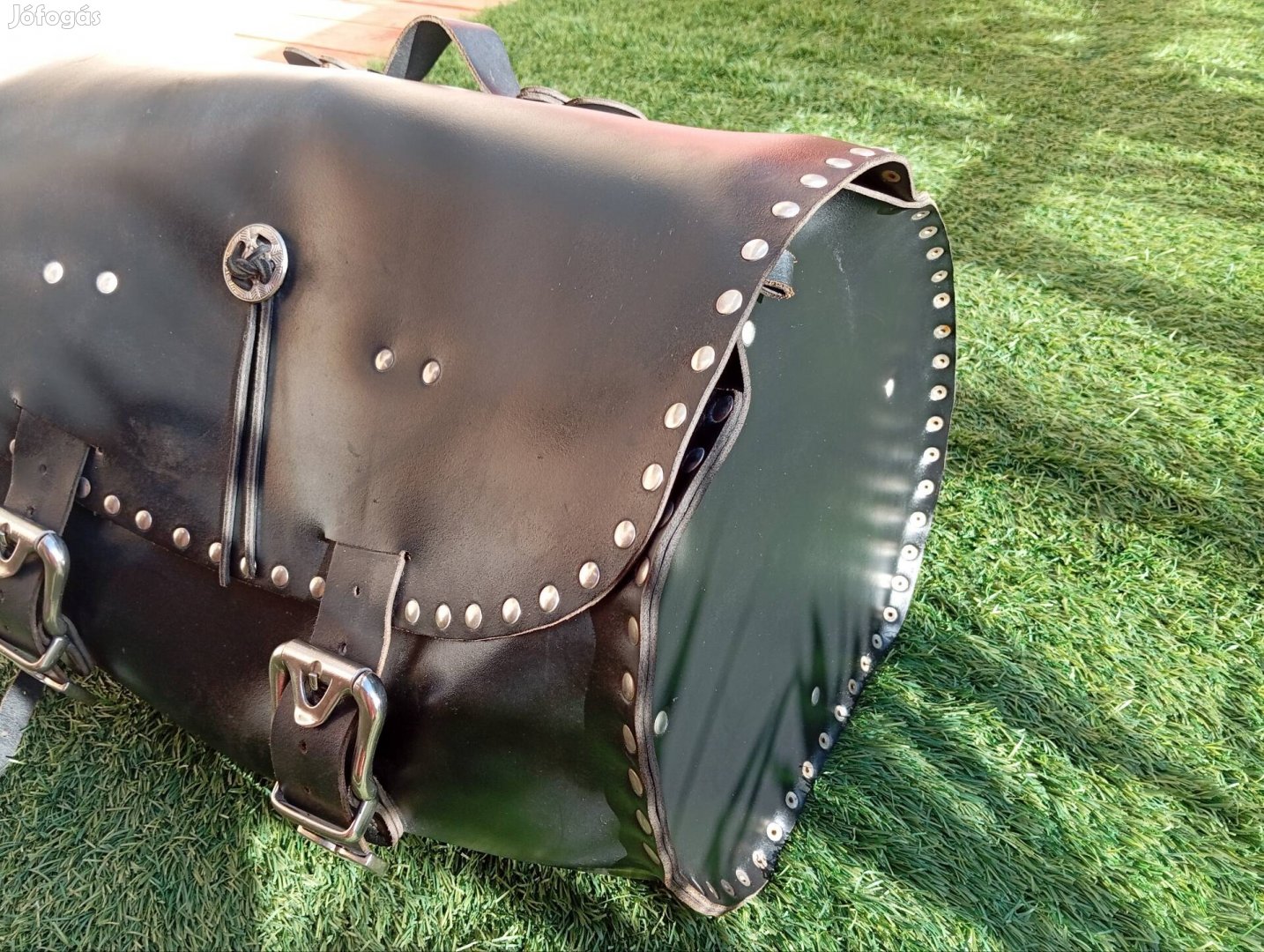 chopper táska bőr hengertáska 