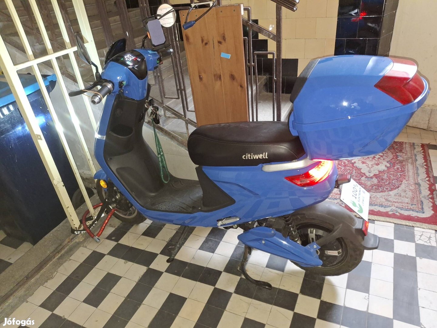 citiwell s1 elektromos robogó litionos