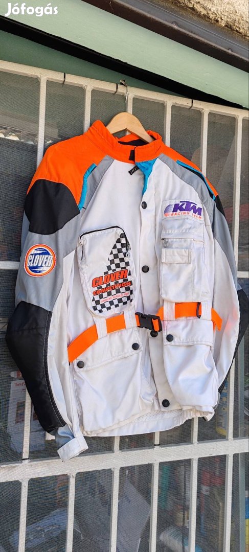 clover Ktm protektoros motoroskabát xl méretben 