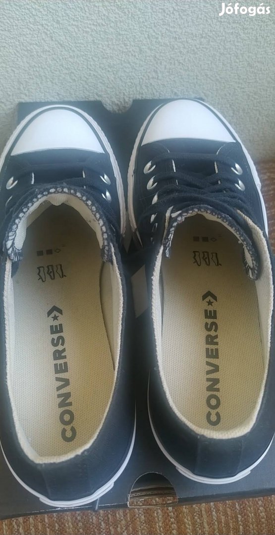 converse ctas lift ox 560250C fekete cipő