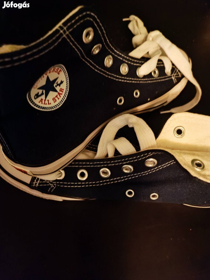 converse magasszárú kék 41-es