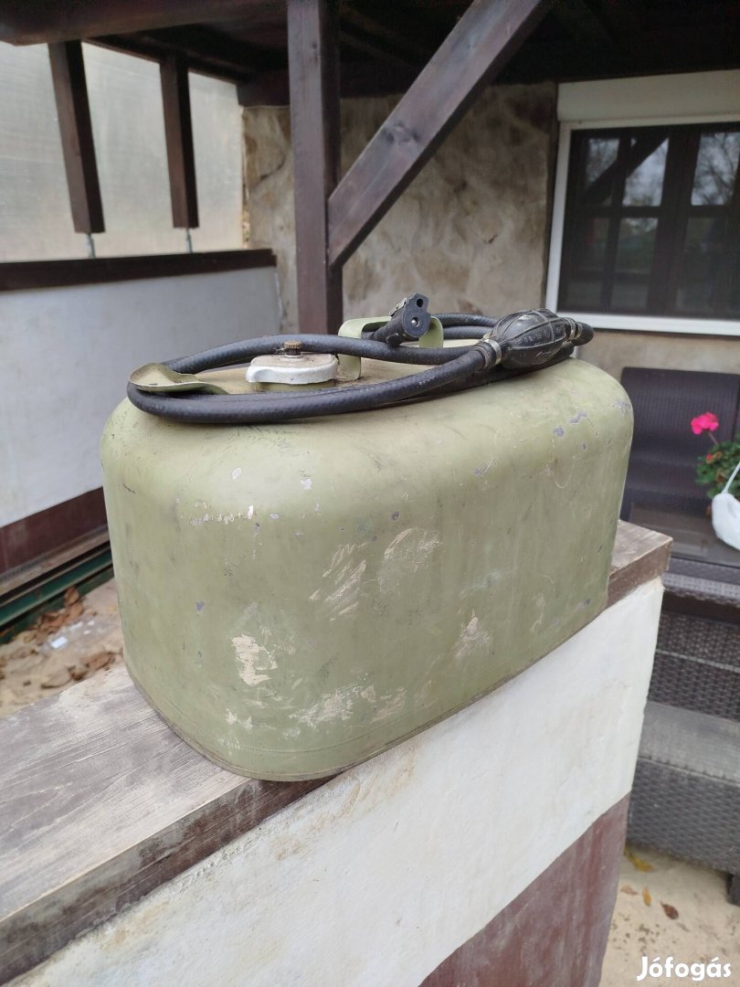 csónakmotor kültank, pumpás 