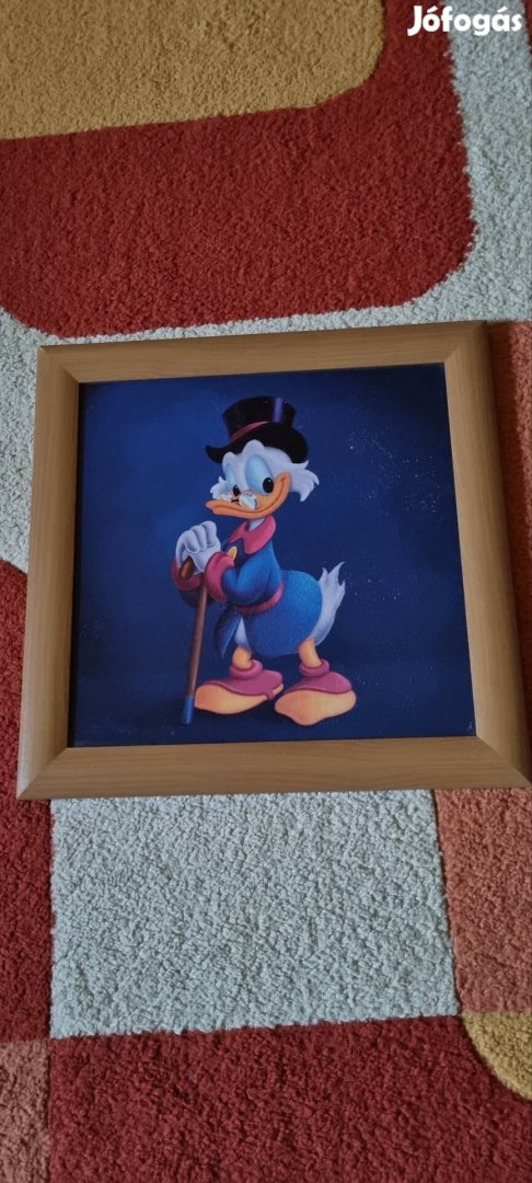 dagobert bácsi falikép