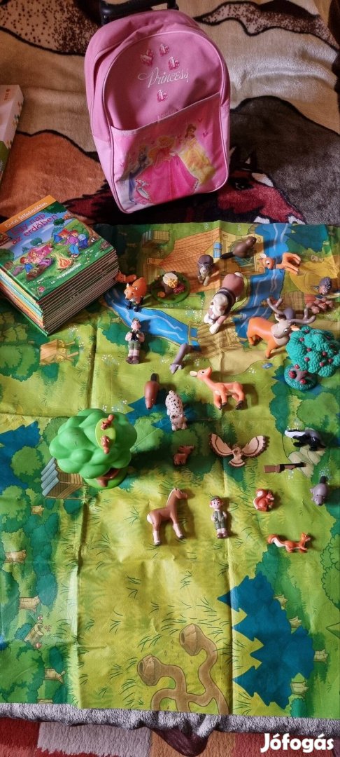 deagostini az erdő lakói 18 db könyv