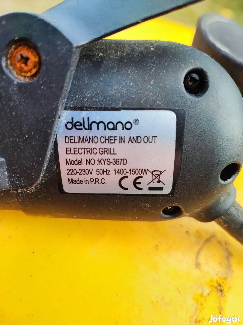 delimano kerti grill 1500w-os