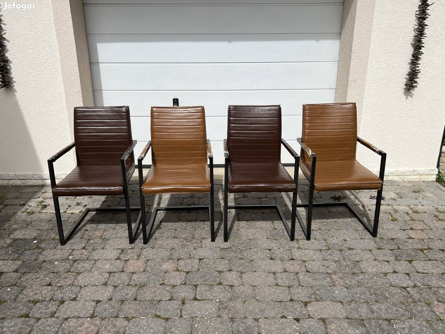 design Holland szék 4db bőr