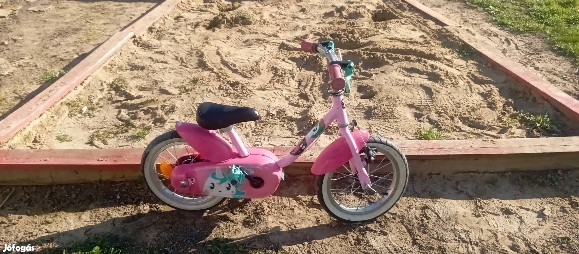 eladó 14 btwin kislány bicikli!