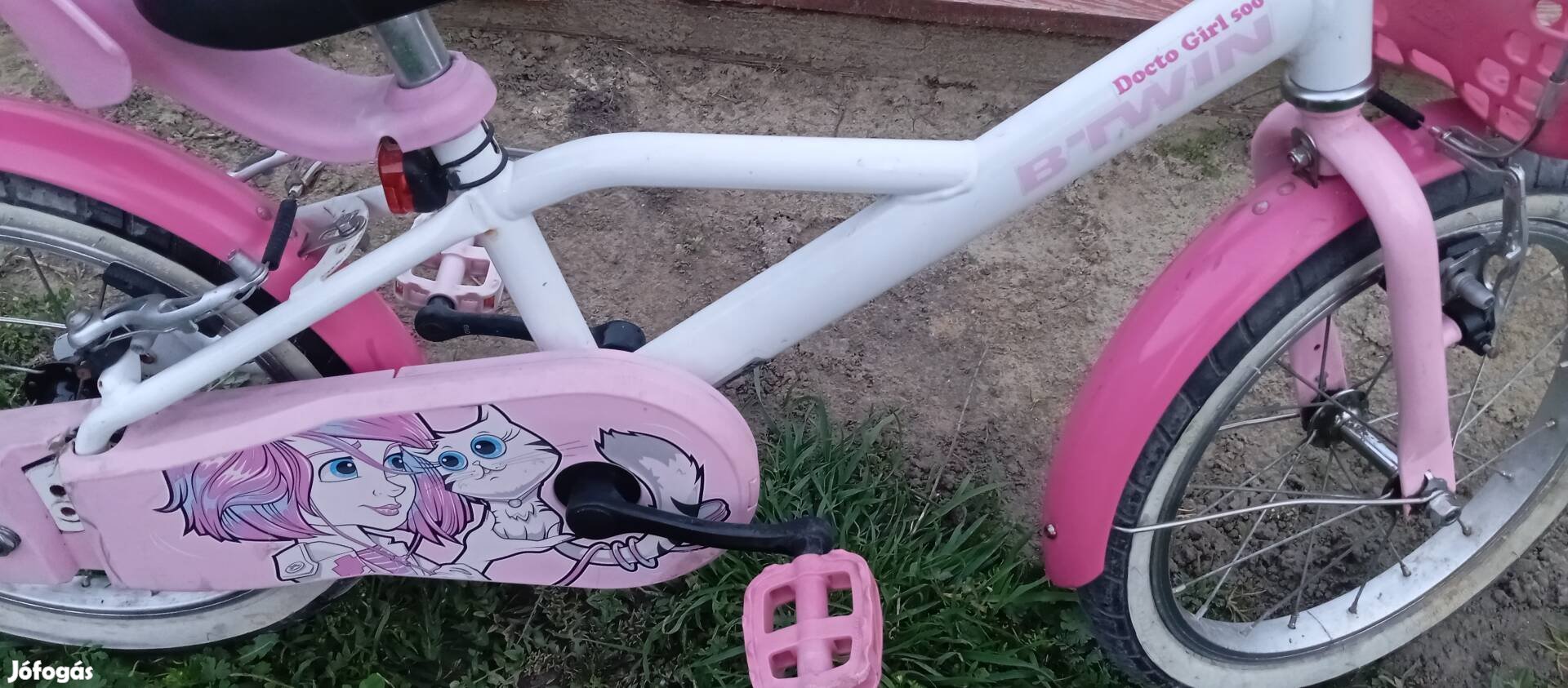 eladó 16 btwin docto girl 500